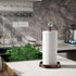 Steel Paper Towel Holder with Crystal Ball, Countertop Stand for Kitchen, Bars & Dining Tables, Oil Rubbed Bronze