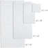 Set 3 1 1 1 Sets SOFE H&L | Olea Luxury Turkish Cotton Bath Towels of : Bath Towel, Hand Towel, Wash Cloths, White