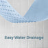 39x16 Inch, Extra Long Rubber Bathtub Mat, Non-Slip Shower Tub Mat, Bath Tub Floor Mat with Suction Cups and Drainage