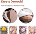 Silicone Chocolate Molds Set, Large Breakable Heart Mold, Hot Cocoa Bomb Mold, Round Oreo Molds for Baking