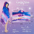 Towel Amigo 50" 30" 3 12 -1Pack Unicorn Hooded Towel, Oversized L x W for Ages to Kids, Unicorn Theme