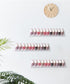 2 Pack,Clear Inserts,2 30 IEEK Nail Polish Rack Wall Mounted Shelf Kids Wall Bookshelf Acrylic Nail Polish Holder