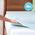 LINENSPA 2 Inch Memory Foam Mattress Topper, Gel Infused Plush Feel, Cooling and Pressure Relieving, Twin XL