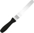 Fat Daddio's Offset Spatula, 8 Inch, Black and Silver
