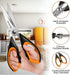 Astercook Heavy Duty Kitchen Shears with Ergonomic Handle, Serrated Blade for Poultry, Herbs, Vegetables