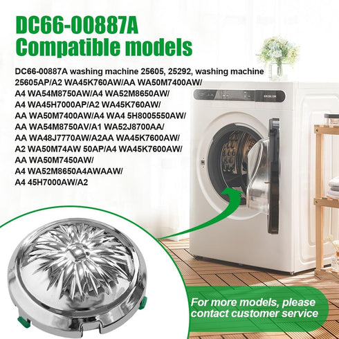 2023 Upgrade Washplate Pulsator Cap DC66-00887A Compatible for Samsung Washing Machine, Replace DC66-00887B AP6027557