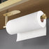 HUFEEOH Adhesive Paper Towel Holder Under Cabinet Wall Mount for Kitchen Paper Towel, Stainless Steel Paper Towel Roll
