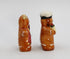 Cosmos Gifts 10518 Salt & Pepper Shaker, Small, Orange