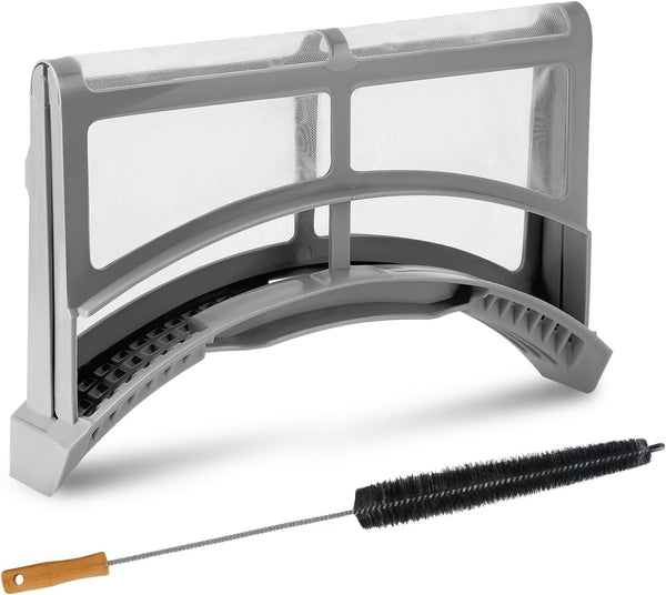 Upgraded DC61-02595A Dryer Lint Filter Case - Replacement for Samsung Dryer with Lint Vent Trap Cleaner Brush