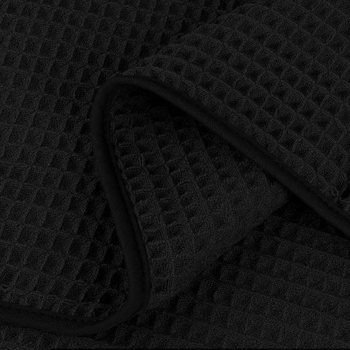 Set 4 Pack, 30 60 Inch, HOMEXCEL Waffle Bath Towels Premium Microfiber Bathroom Towels, Lightweight, Highly Absorbent