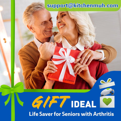 Higher Torque Electric Jar Opener for Seniors with Arthritis, Hands Free Battery Operated, White