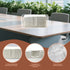 Countertop, 5mm (1) Acrylic Paper Towel Holder Thick Clear C-Fold Z-Fold Trifold Napkin Dispenser, Bathroom & Kitchen
