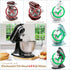 Bamboo Sliding Mat for Kitchenaid Mixer - Compatible with 4.5-5 Qt Tilt-Head Stand Mixer, Kitchen Appliance Slider Mat