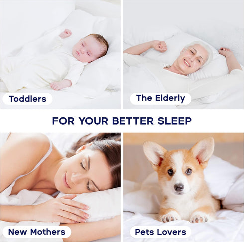 SLEEP ZONE Grey Twin Waterproof Mattress Pad, Premium Soft Quilted Mattress Topper with Deep Pocket Elastic Cover