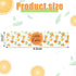 48 Pieces Baby Shower Water Bottle Labels, Oranges Little Cutie Baby Shower Decorations, Waterproof Wrappers for Unisex