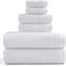 YTYC 27.5x55 Inches Luxury Bath Towels Set of 6 Large, 100 Percent