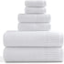 YTYC 27.5x55 Inches Luxury Bath Towels Set of 6 Large, 100 Percent