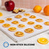 Silicone Dehydrator Sheets (6 Pack) - Fine Mesh Trays for Cosori, Excalibur, Magic Mill Dehydrator Accessories