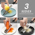 Cambom Heavy Duty Lemon Zester Grater Three-Piece Suit, Kitchen Tool for Parmesan Cheese, Ginger, Garlic, Stainless