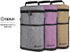 OPUX Insulated 2 Bottle Wine Carrier Tote - Leakproof Wine Cooler Bag for Picnic, BYOB Beach, Portable Case