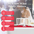 6 Pack 14 108 Inch. Red Premium Disposable Plastic Table Runner x Table Runner for Dinner Parties & Events by