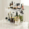 Bathroom Organizer Countertop, 2-Tier Makeup Organizer for Cosmetics and Vanity Holder for Lipstick
