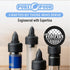 The Pure Pour Liquor Bottle Pourers - Leak-Proof Spouts with Dust Caps, Fits Most Bottles - 10 Pack