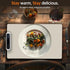 BAEK SPACE 5 Setting. Electric Warming Tray - Portable Silicone Heating Mat for Food, Full Surface Heating