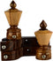 Handmade Wooden Curtain Rod Brackets with Round Finials, Natural Rosewood, Home Accessories for Window Treatment
