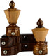 Handmade Wooden Curtain Rod Brackets with Round Finials, Natural Rosewood, Home Accessories for Window Treatment