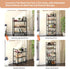 6 12-14 Tier Shoe Rack, Tall Metal Shoe Storage with Adjustable Shelves, Holds Pairs, Stackable Shoe Stand for Garage