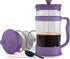 Utopia Kitchen French Press Coffee Maker, 12 Ounce, Heat Resistant Thickened Borosilicate, Plum, Pack of 1