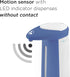 Touchless Soap Dispenser, Battery Operated Automatic Hand Sanitizer with Motion Sensor, Easy Clean