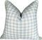 Jillien Harbor The Charlie Decorative Pillow Cover Blue and White Accent Pillow