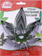Hemp Marijuana Leaf Cookie Cutter Set - Sharp Stainless Steel Cooking Utensils, 3-Piece Bakery Supplies