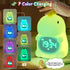 ollycasa Kids Alarm Clock, Ok to Wake Clock for Kids, Toddlers Night Light Clock for Bedroom, Dinosaur Alarm Clock
