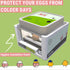 OBI-12 12 Egg Incubators for Hatching Eggs Incubator for Eggs with Automatic Egg Turner - Brooder for Chicken Eggs