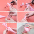 SNAIL GARDEN 38Pcs Silicone Pastry Bags Set, 9Pcs 3 Sizes Reusable Icing Piping Bags, 11 Plastic Couplers, 5 Decorating