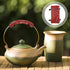 Teapot Handle Cover Cloth - Non Slip Pot Holder Sleeve for Tea Pot Handle, Teakettle Sleeve for Home Kitchen (Red)
