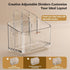 Countertop 5 Toothbrush Holders for Bathroom Organizer, Slots Large Capacity Electric Toothbrush Holder Wall-Mount