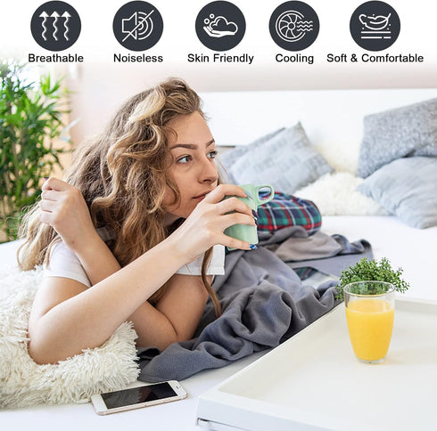 18'', 72'' 84'') California King Mattress Protector Waterproof, Fitted Sheet Style Breathable Mattress Cover with Deep