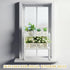 BrightRow 2 13.7 3.5 7.28 Inches, Pcs Expandable Window Sill Plant Shelf, x x Stackable Narrow over The Sink Shelf