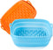 Foldable Silicone Air Fryer Liners, 2 Pcs Reusable Basket Liners, Upgraded Thicker Design, Dishwasher Safe