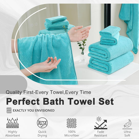 4 35"x70" Set Cozy Piece Extra Large Bath Towel Oversized Bath Sheet Bath Towel for Bathroom Ultra Soft Highly