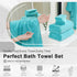 4 35"x70" Set Cozy Piece Extra Large Bath Towel Oversized Bath Sheet Bath Towel for Bathroom Ultra Soft Highly