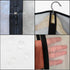 Extra Long 60in Clear Dress Garment Bags - Lightweight Dust Proof Cover with Full Zipper, Pack of 6