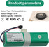 MULS 6000mAh Vacuum Battery Replacement for Coredy L900 L900W L900X Sweeping Robot Vacuum Cleaner with Tools