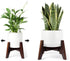 Seanmi Plant Stands for Indoor Plants, Bamboo Plant Stand, Mid Century Plant