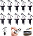 10 PCS Oil Pour Spouts, Olive Oil Vinegar Wine Dispenser with Leak-Proof Cap, Kitchen and Bar Oil Bottle Stopper