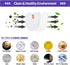 5Pack HV343amz Filter Kit for Shark Rocket DeluxePro, Compare to Part # XPMFK320 & 1084FTV320